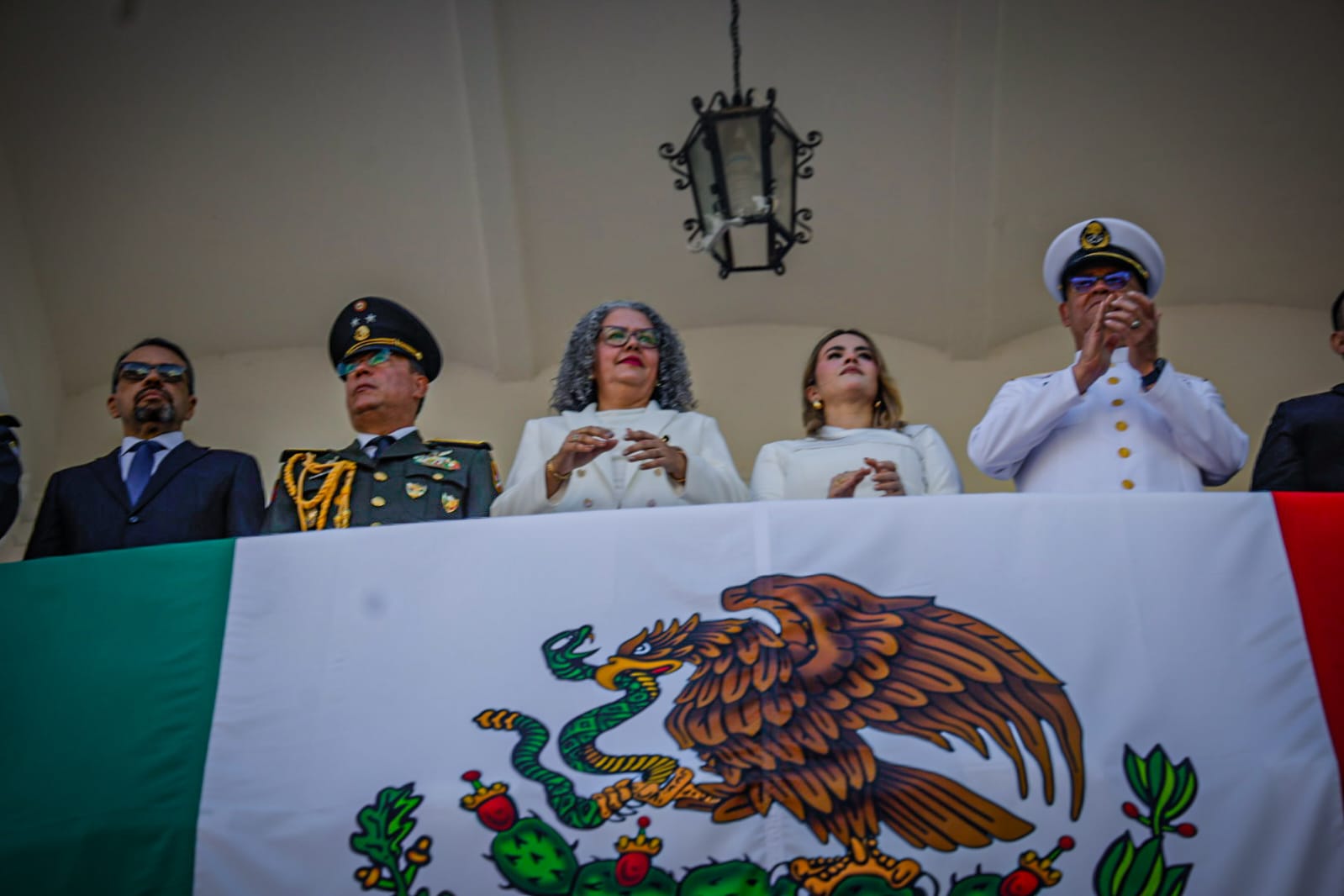 Desfile cívico-militar en Culiacán por la Independencia de México