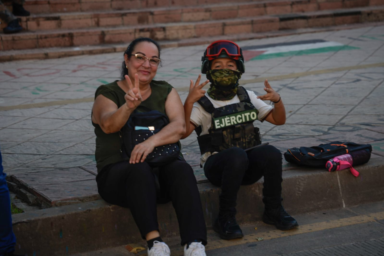Desfile cívico-militar en Culiacán por la Independencia de México
