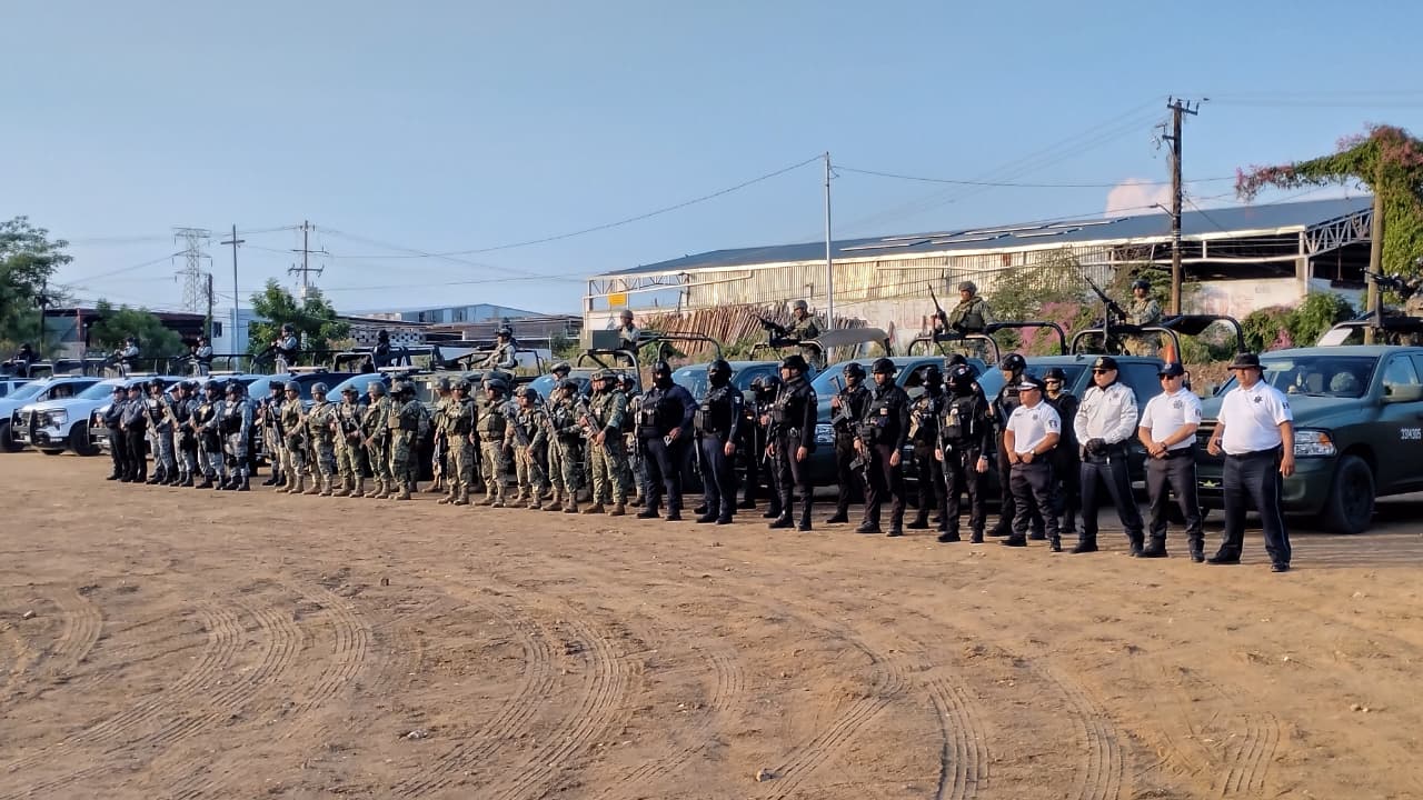 Despliegan operativo de vigilancia en siete sectores de Mazatlán