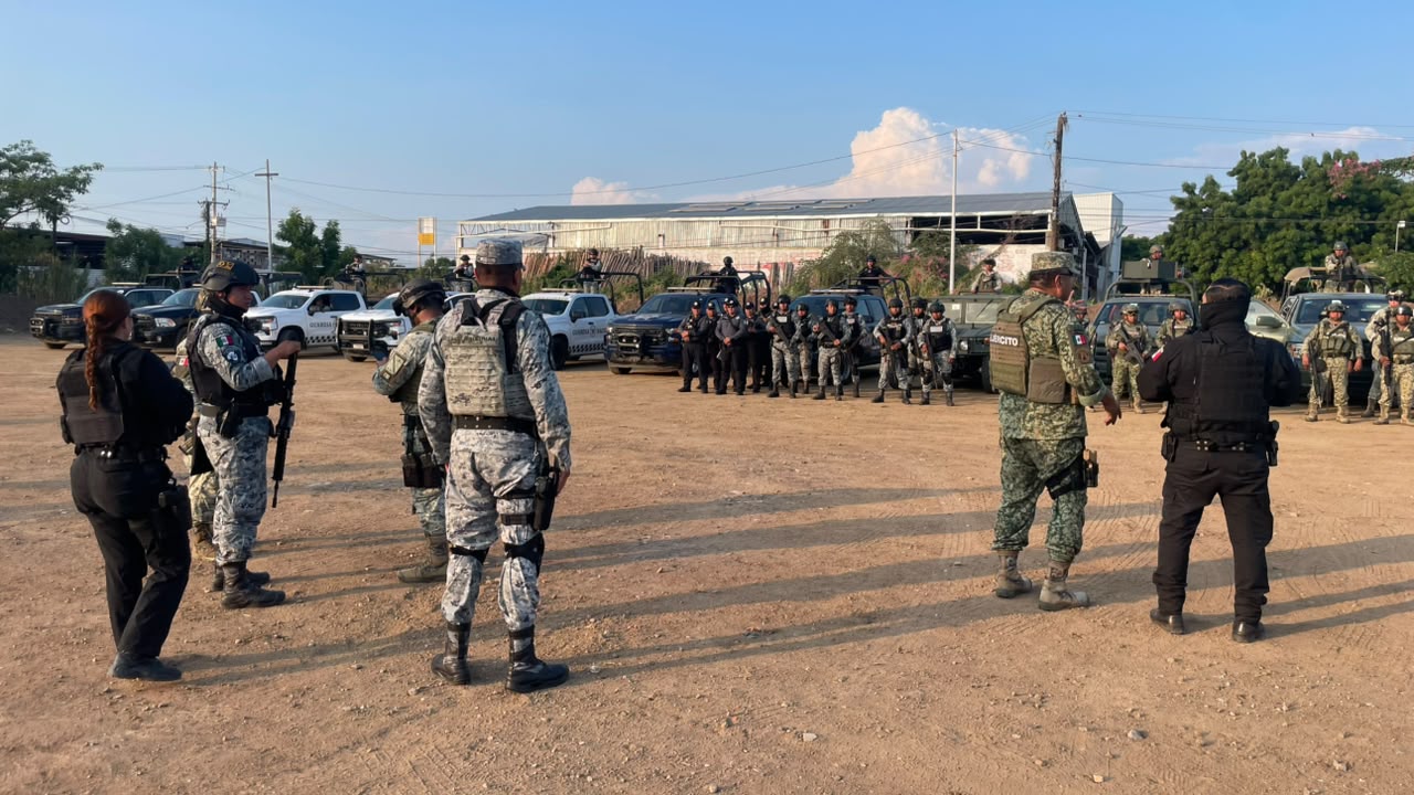 Despliegan operativo de vigilancia en siete sectores de Mazatlán