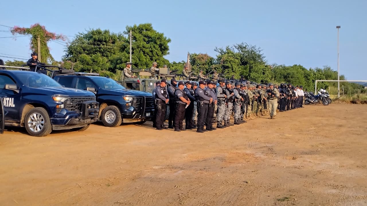 Despliegan operativo de vigilancia en siete sectores de Mazatlán