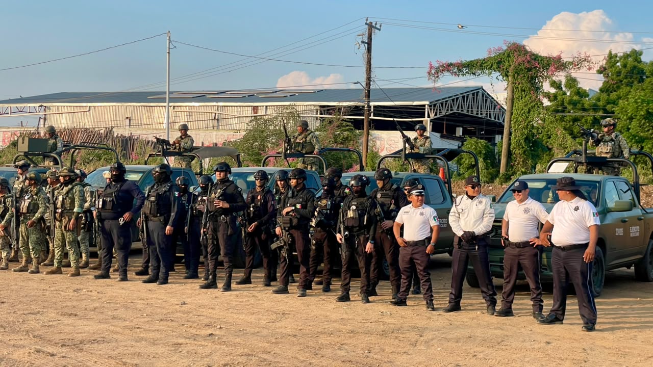 Despliegan operativo de vigilancia en siete sectores de Mazatlán