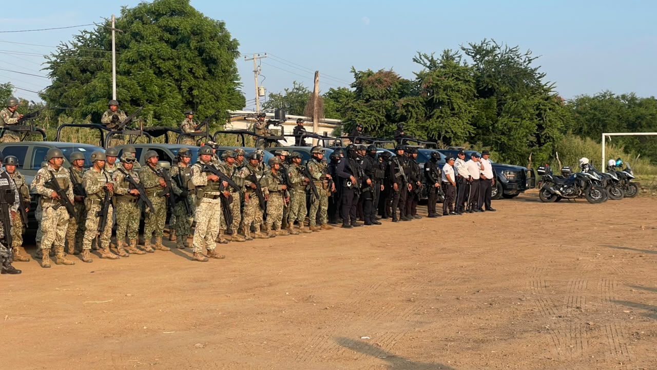 Despliegan operativo de vigilancia en siete sectores de Mazatlán