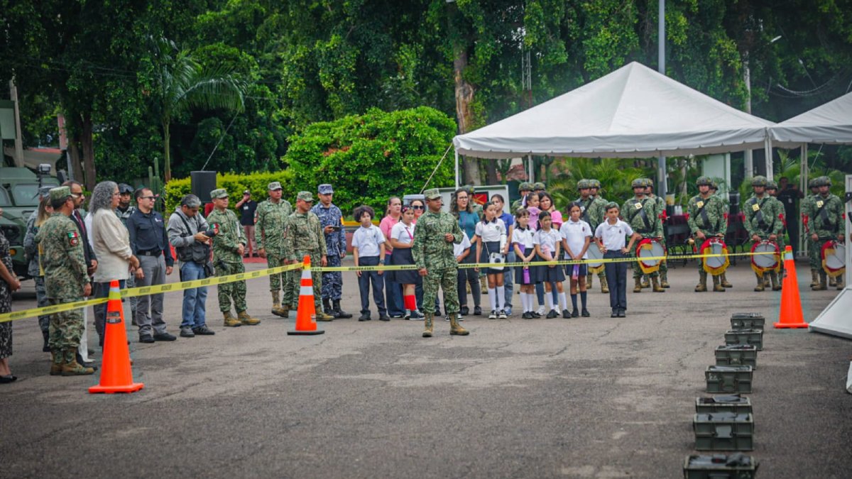 destruye ejercito 639 armas en culiacan militar