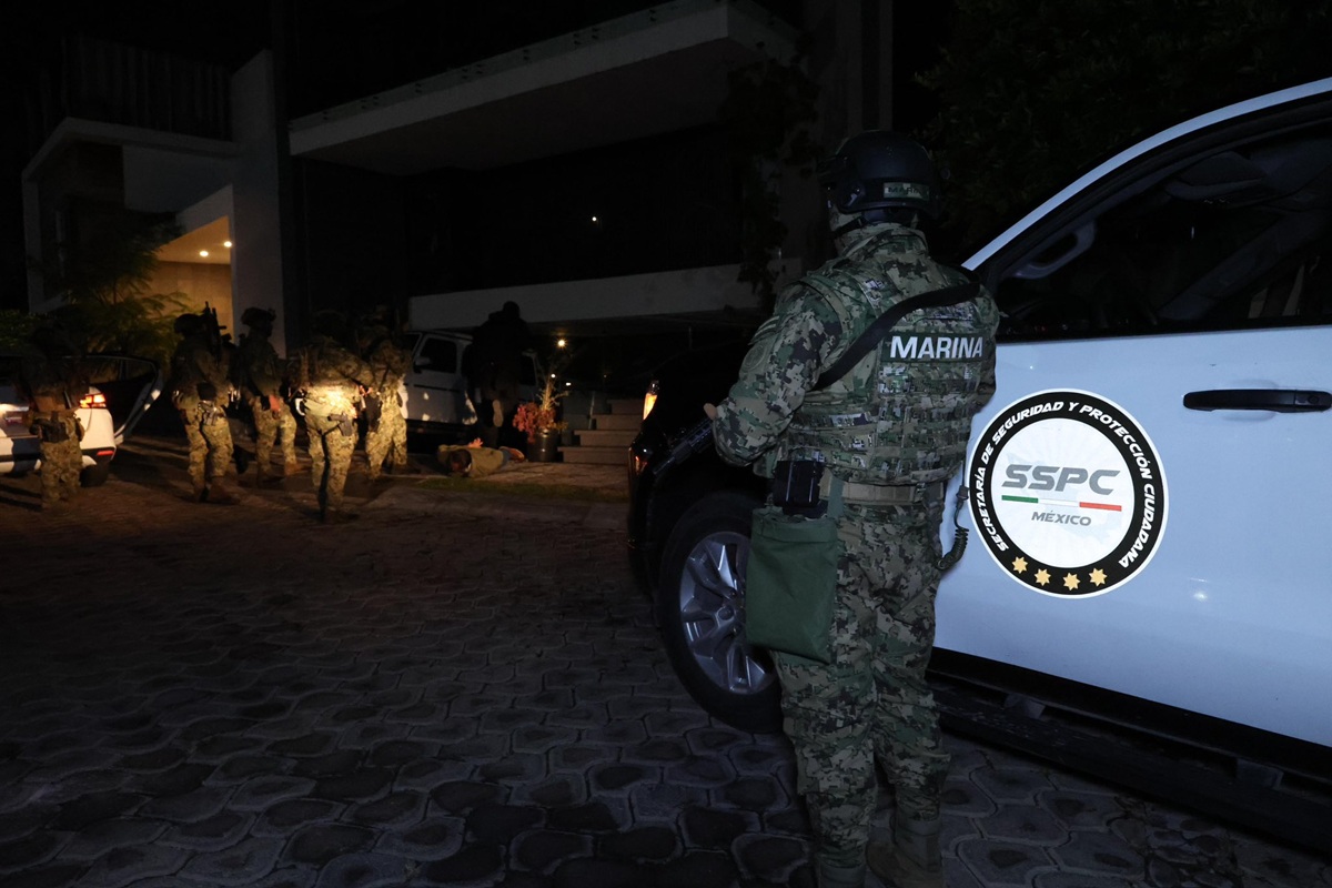 Detención de 'El Amarillo' de 'Los Rusos' en Puebla