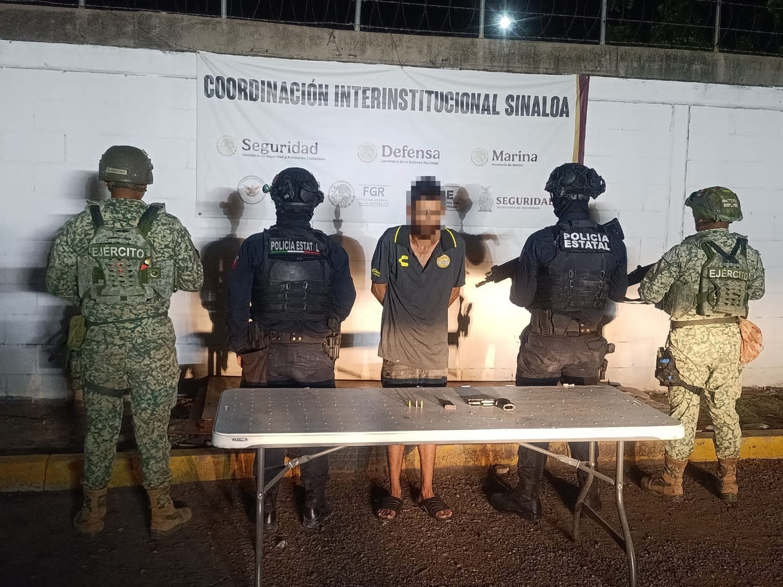 Detenido en Culiacán