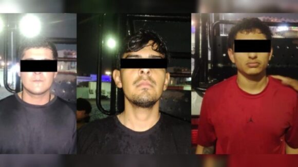 Marina detiene a tres hombres armados en Mazatlán, Sinaloa; aseguran arsenal en Sinaloa