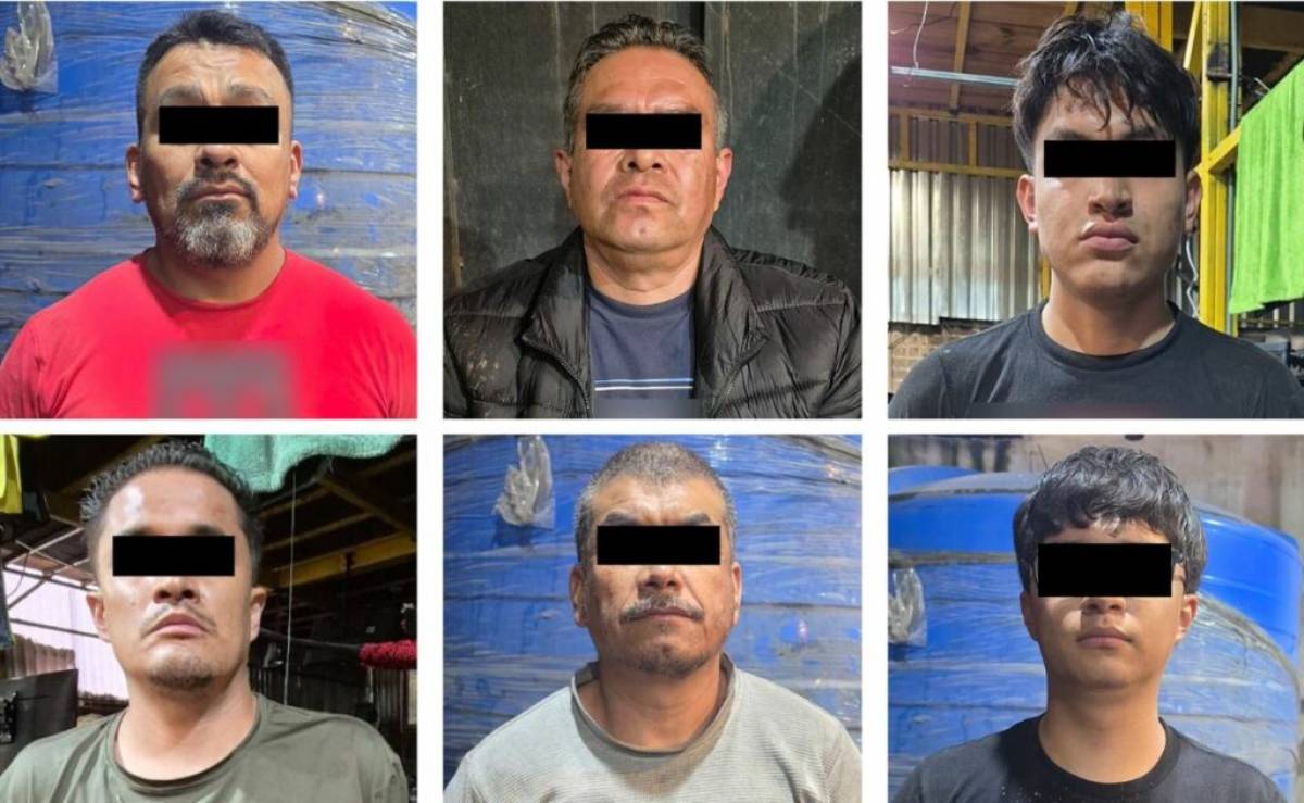 Decomisan 150 toneladas de autopartes en Xochimilco; hay seis detenidos