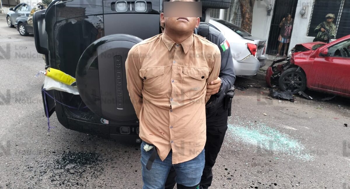Son Ignacio, de 18 años y Pedro de 19: identifican a presuntos ‘robacarros’ detenidos tras despojo y persecución en Culiacán, Sinaloa