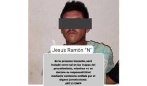Detienen a sujeto en Mazatlán, Sinaloa, tras localizarle arma de fuego en una mochila
