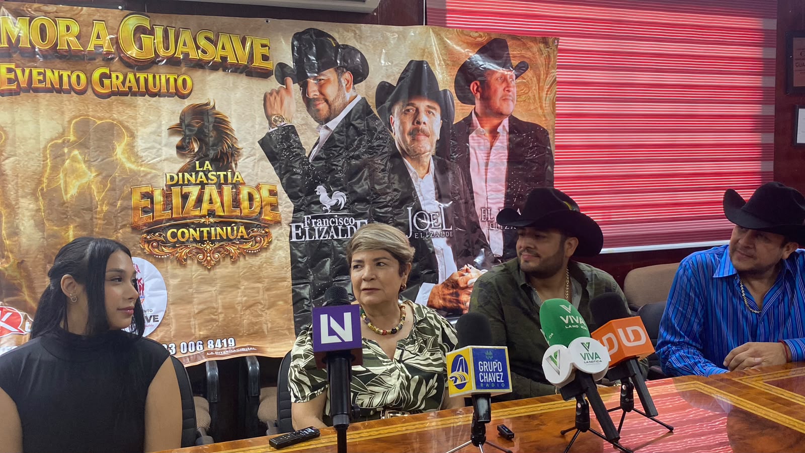Dinastía Elizalde dará concierto gratis en el Kuroda Park, en Guasave