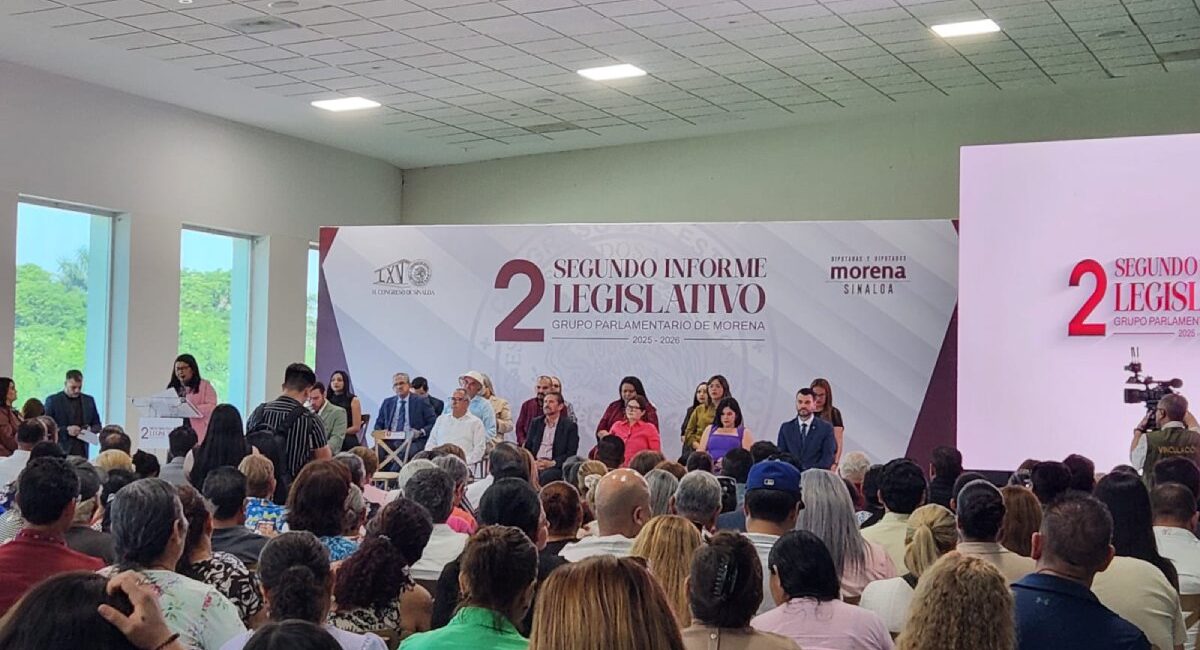 Diputados locales de Morena arranca pasarela en Sinaloa para presentar segundo informe legislativo
