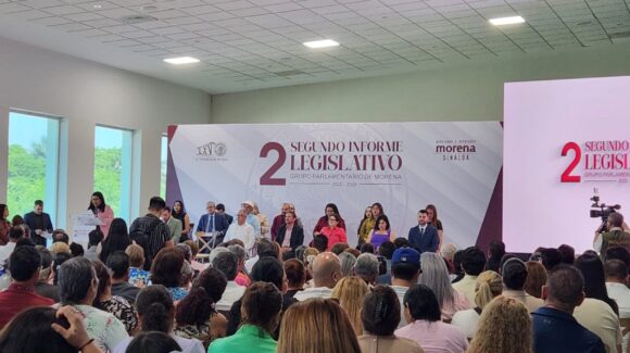 Diputados locales de Morena arranca pasarela en Sinaloa para presentar segundo informe legislativo