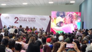diputados de morena en segundo informe legislativo en los mochis sinaloa