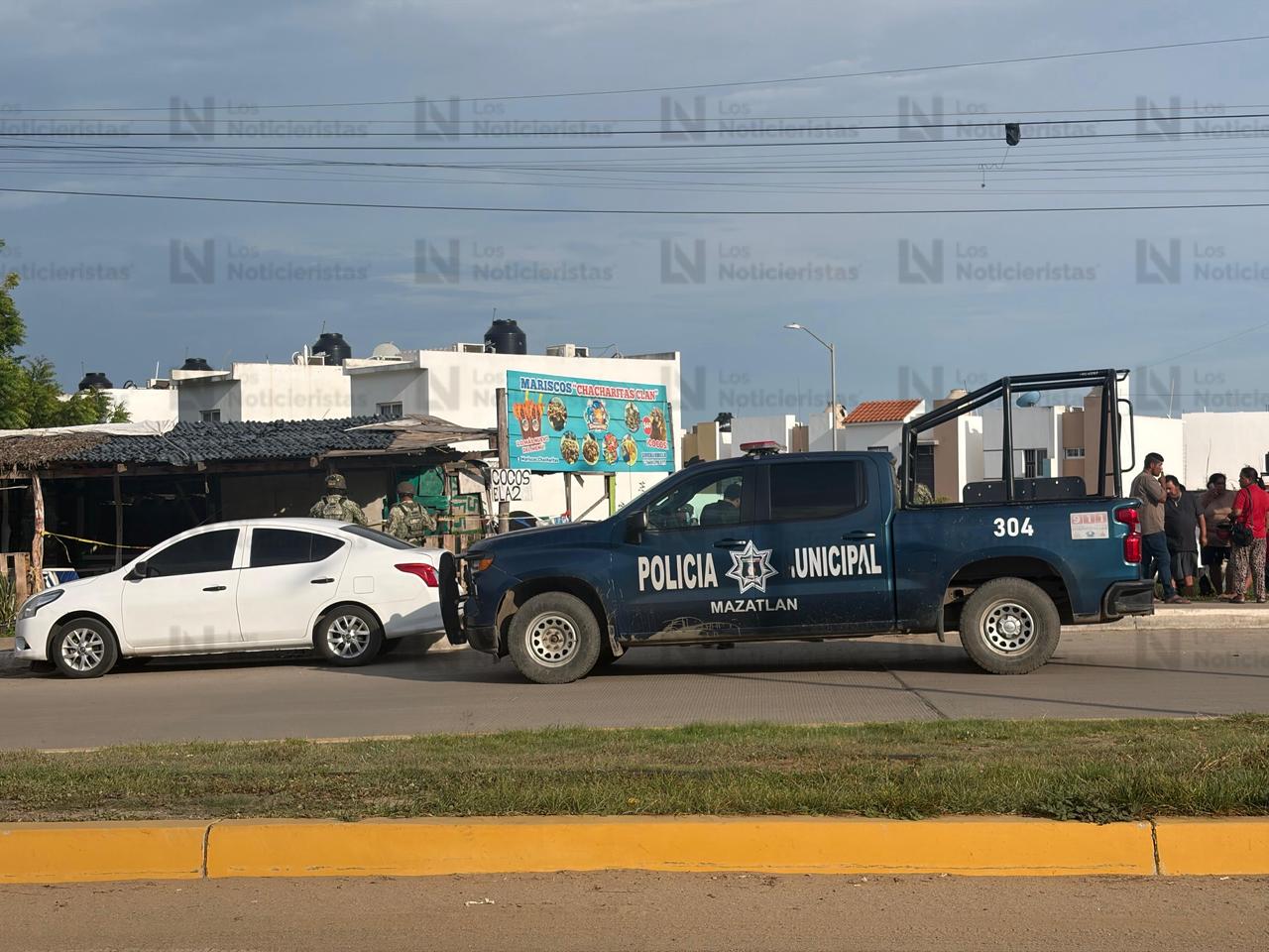 Disparan contra marisquería en Mazatlán