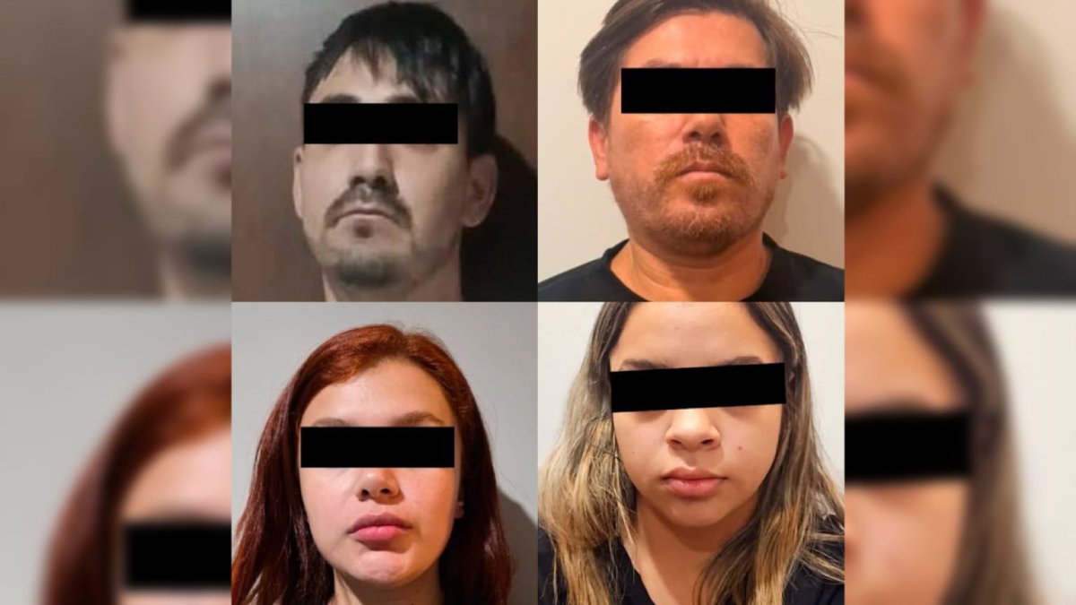 dos mujeres entre los detenidos junto con el peli en maza