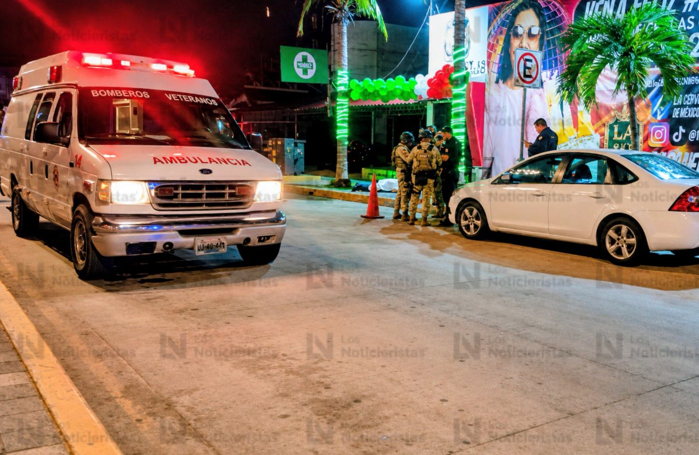 Hombre ejecutado afuera de un bar en Zona Dorada, Mazatlán