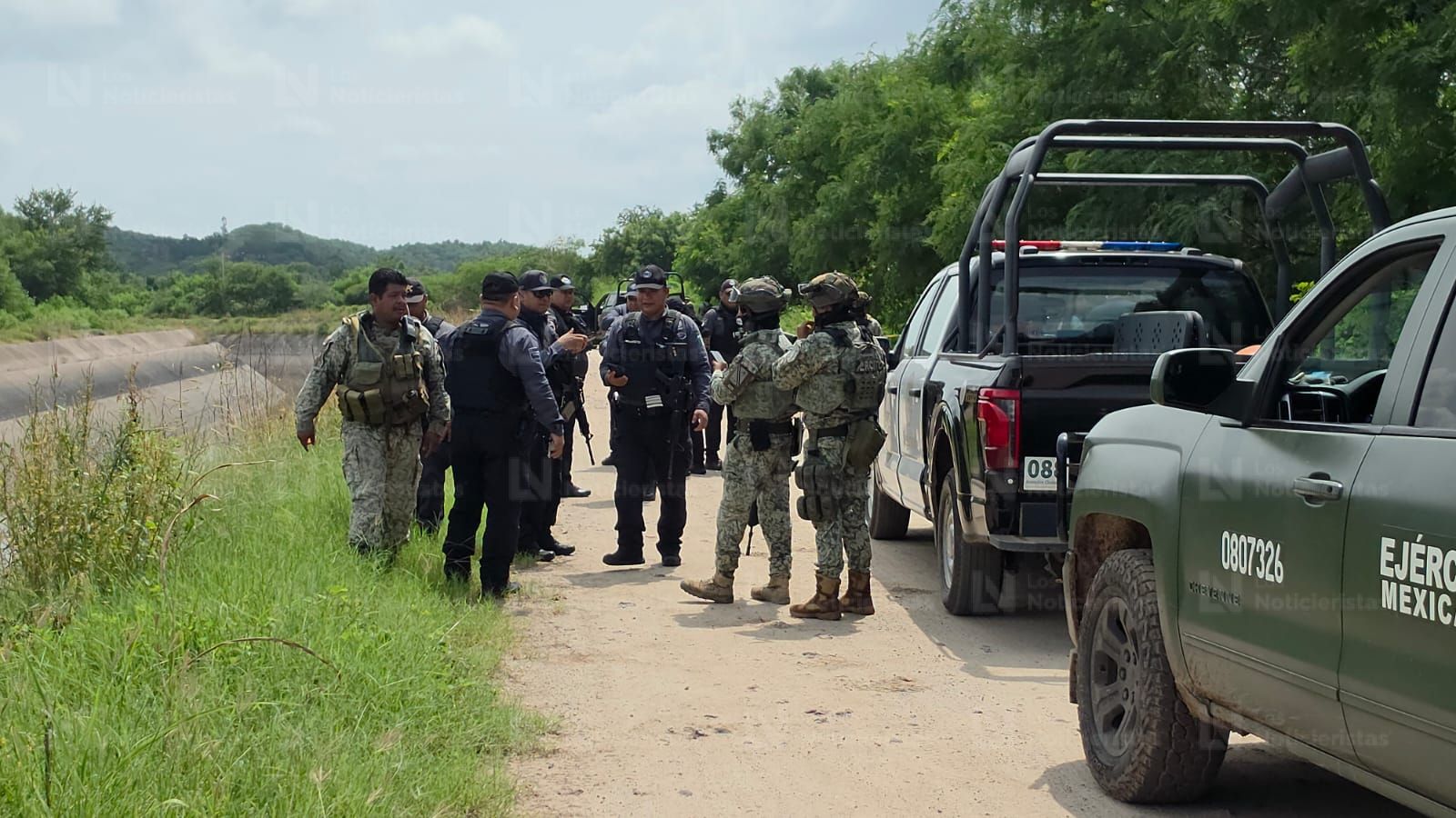 Hallan un ejecutado en canal Humaya de Culiacán