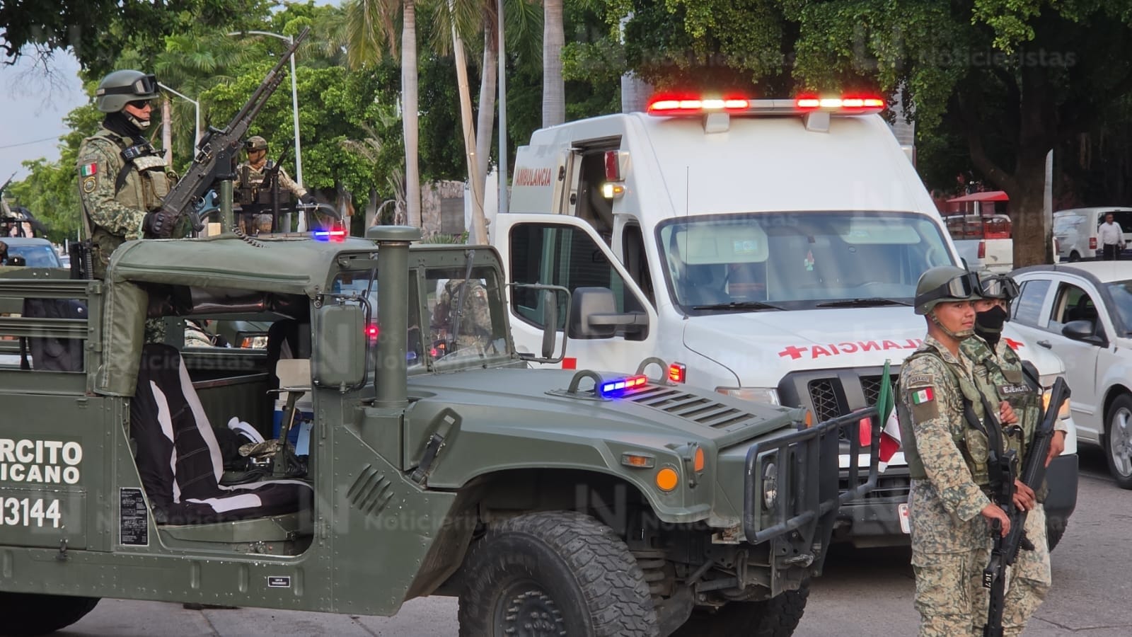 Frente al panteón civil de Culiacán ejecutan a un hombre