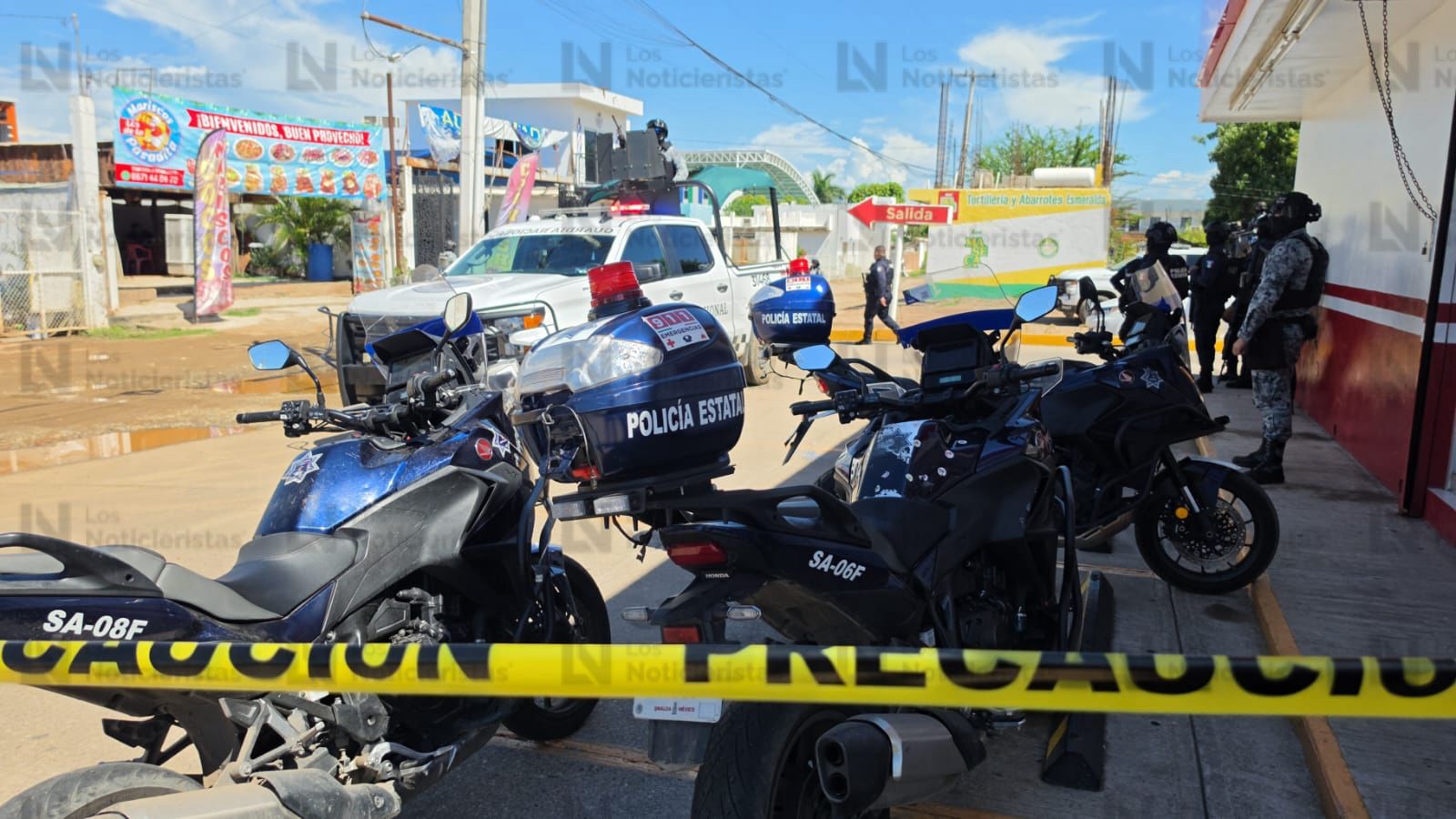 Ejecutan a dos hombres en el interior de un autolavado en Culiacán