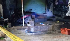 Ejecutan a balazos a joven en un taller de motocicletas en Escuinapa, Sinaloa