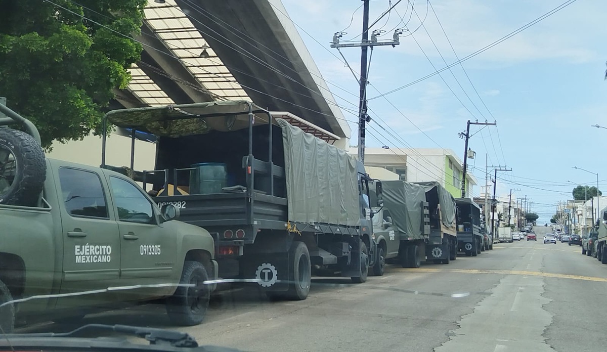 Elementos de seguridad llegan a reforzar operativos en Mazatlán