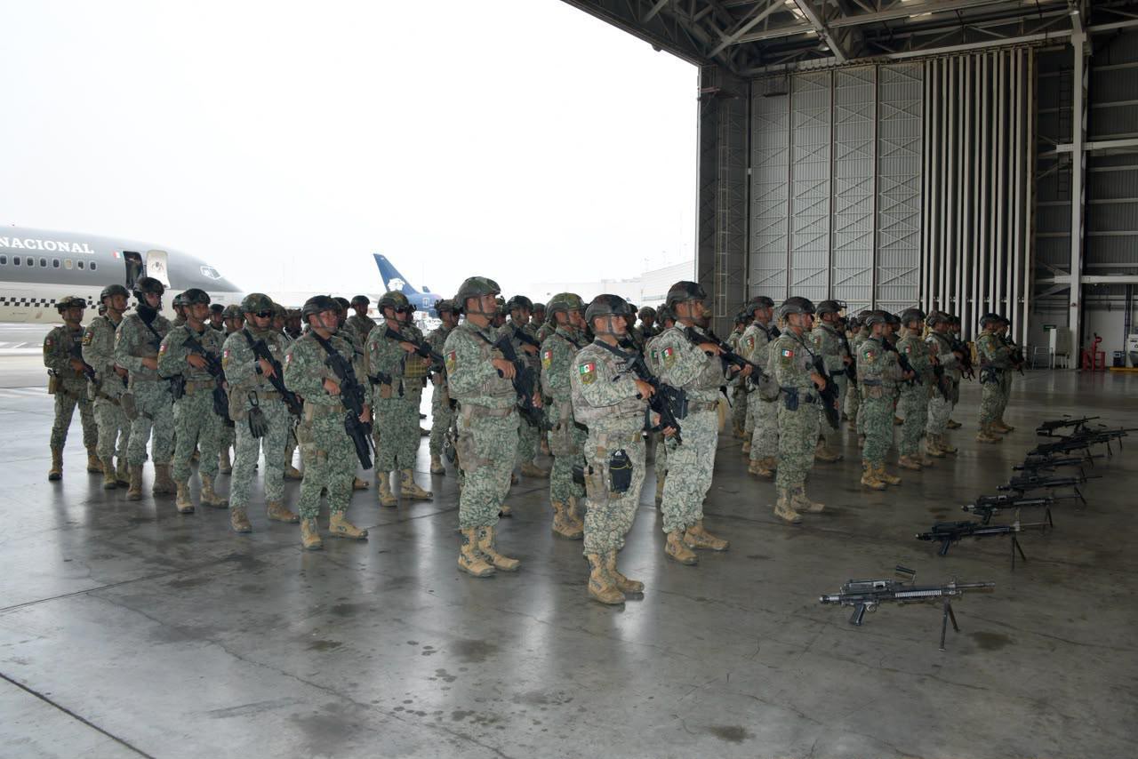 Son mil 600 del Ejército y mil 800 de Marina y SSPC para Mazatlán