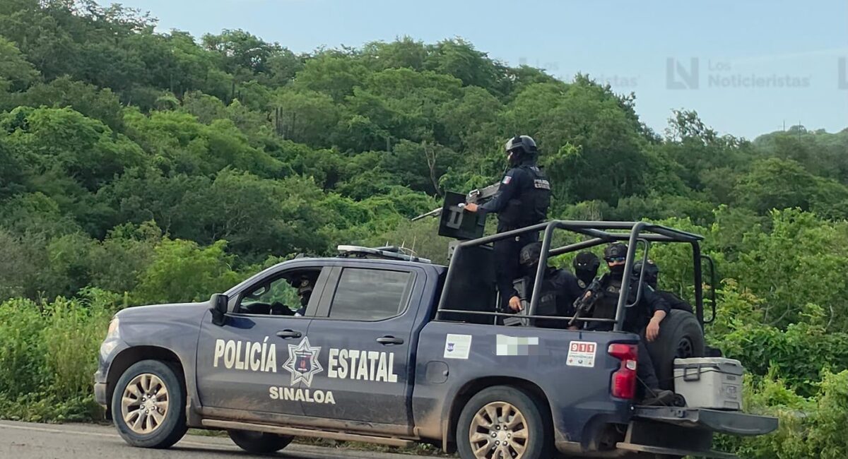 Enfrentamiento entre sujetos armados y policías estatales deja un detenido herido en Costa Rica, Culiacán, Sinaloa