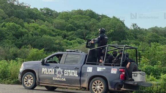 Enfrentamiento entre sujetos armados y policías estatales deja un detenido herido en Costa Rica, Culiacán, Sinaloa