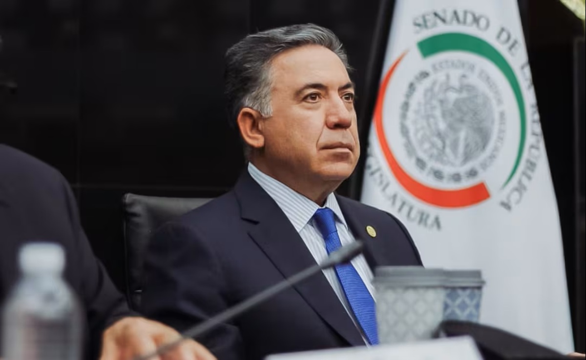 Enrique Inzunza en el Senado
