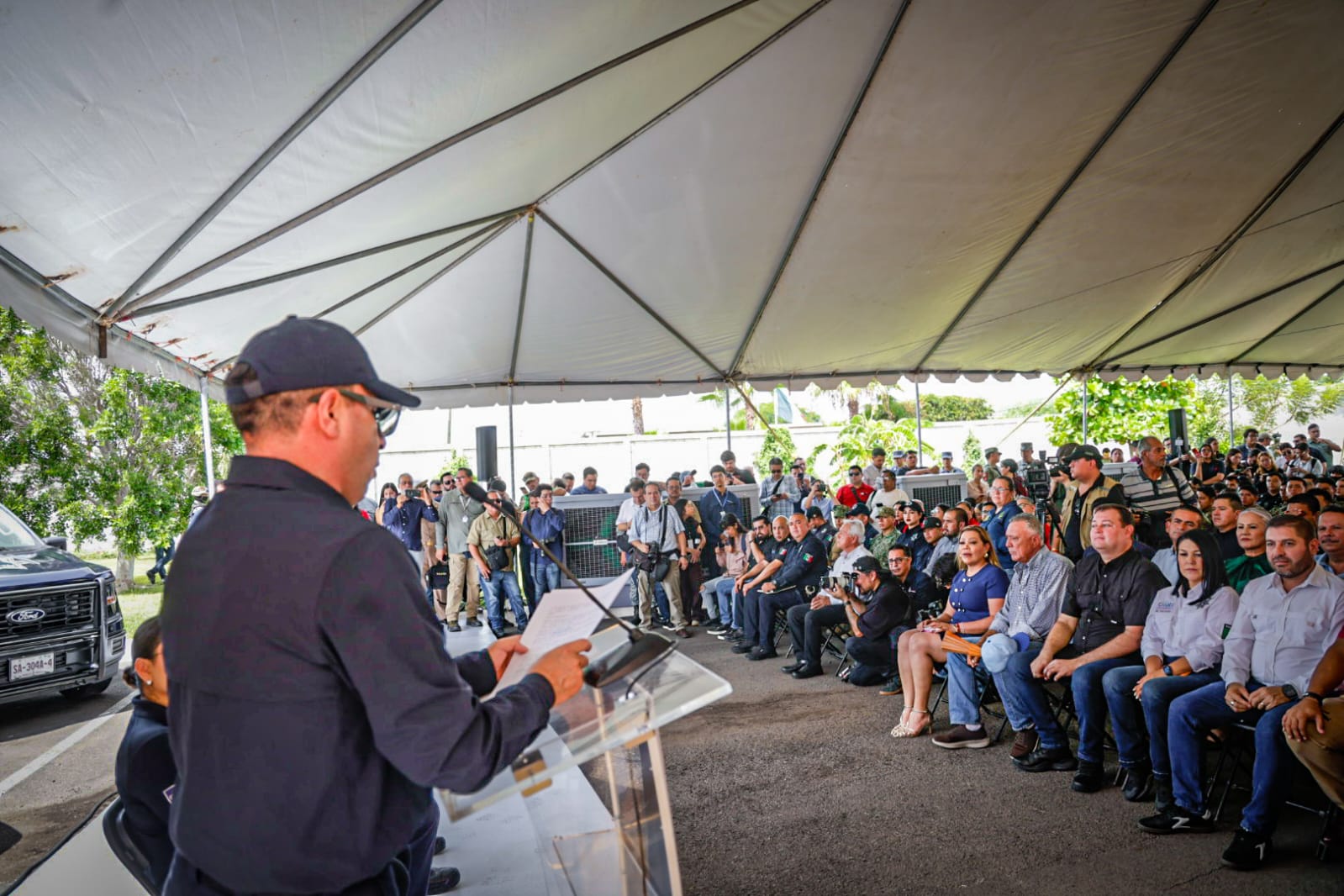 Evento de entrega de patrullas
