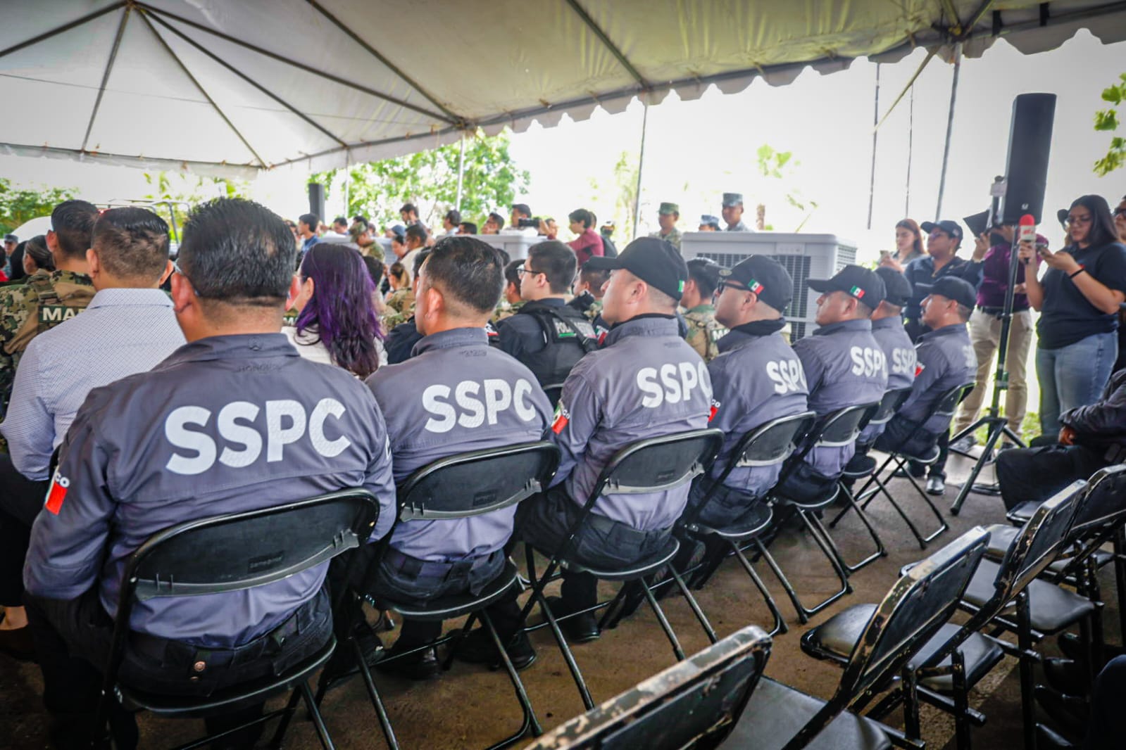 Evento de entrega de patrullas