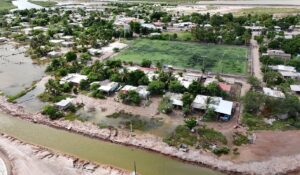 Listos refugios temporales ante posibles lluvias y nuevas afectaciones en zonas costeras por “Polo” en Guasave, Sinaloa