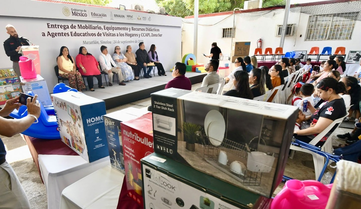 Equipan Centro de Atención Infantil en Mazatlán