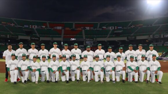 Cinco sinaloenses participan con México en el Mundial de Beisbol Sub-15 en Yucatán