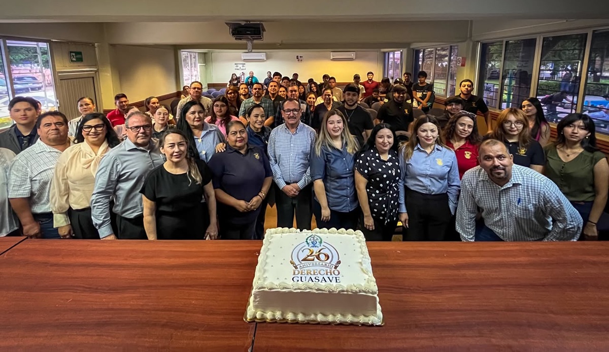 Escuela de Derecho de la UAS en Guasave celebra su 26 aniversario