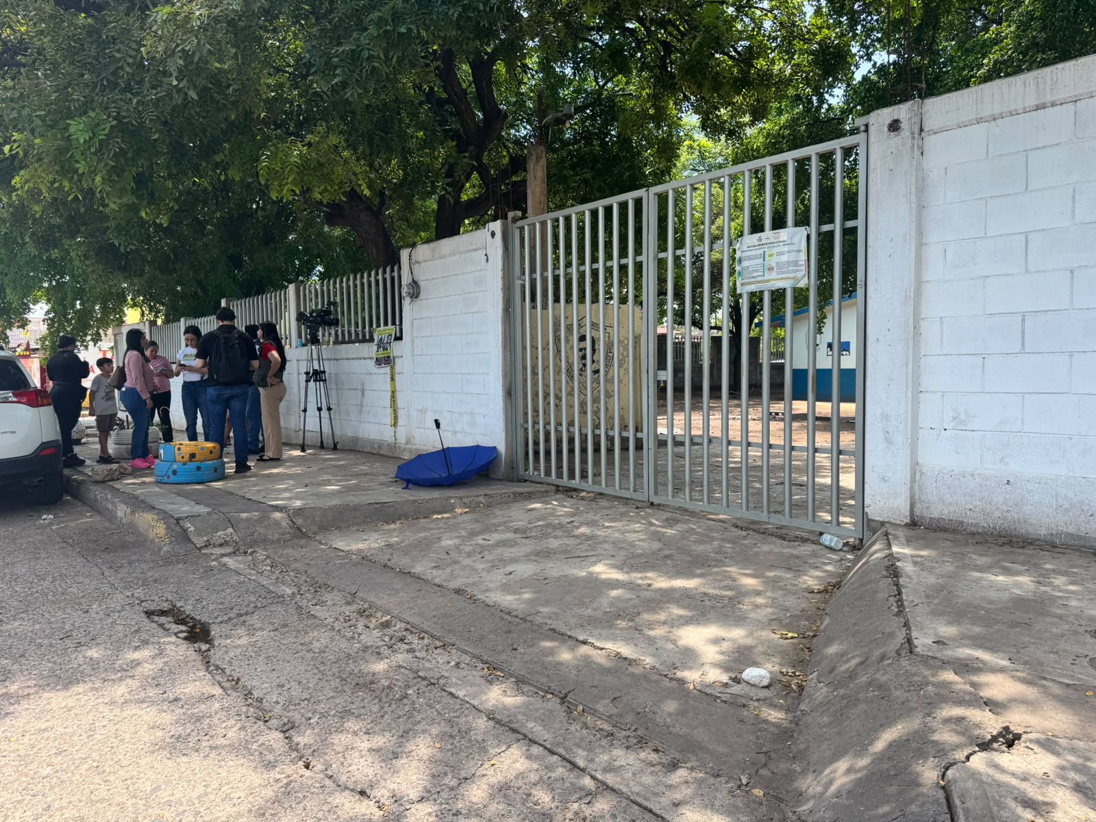 Escuela donde perdió la vida una madre de familia de Culiacán
