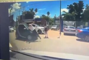 Estudiante embestido por un vehículo en Guamúchil