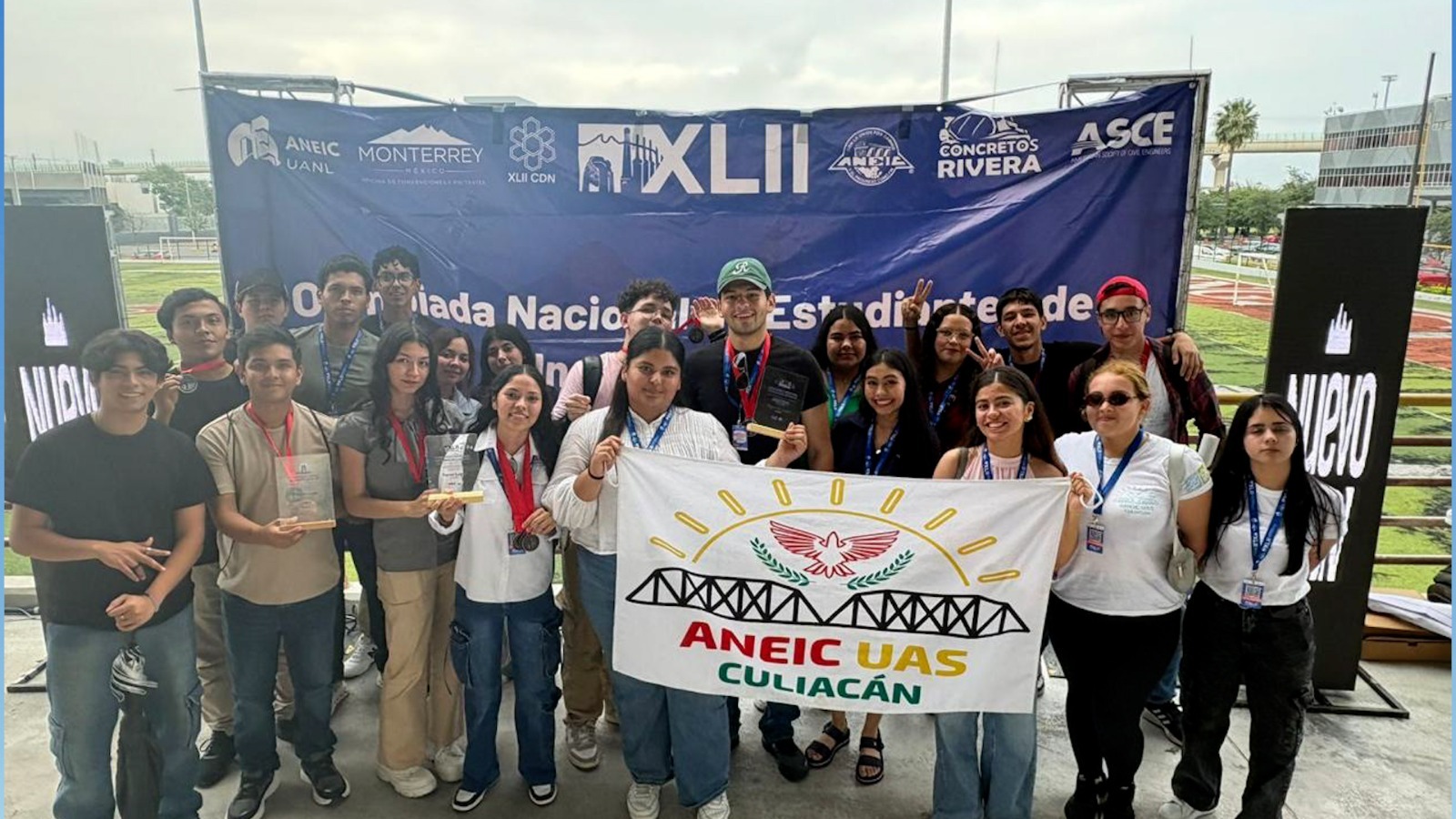 Estudiantes de la UAS en OlimpiANEIC 2026 en Nuevo León