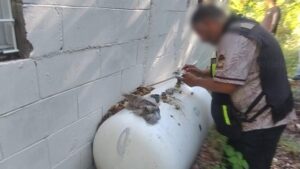 evacuan alumnos y maestros de una escuela en costa rica de culiacan por fuga de gas tanque