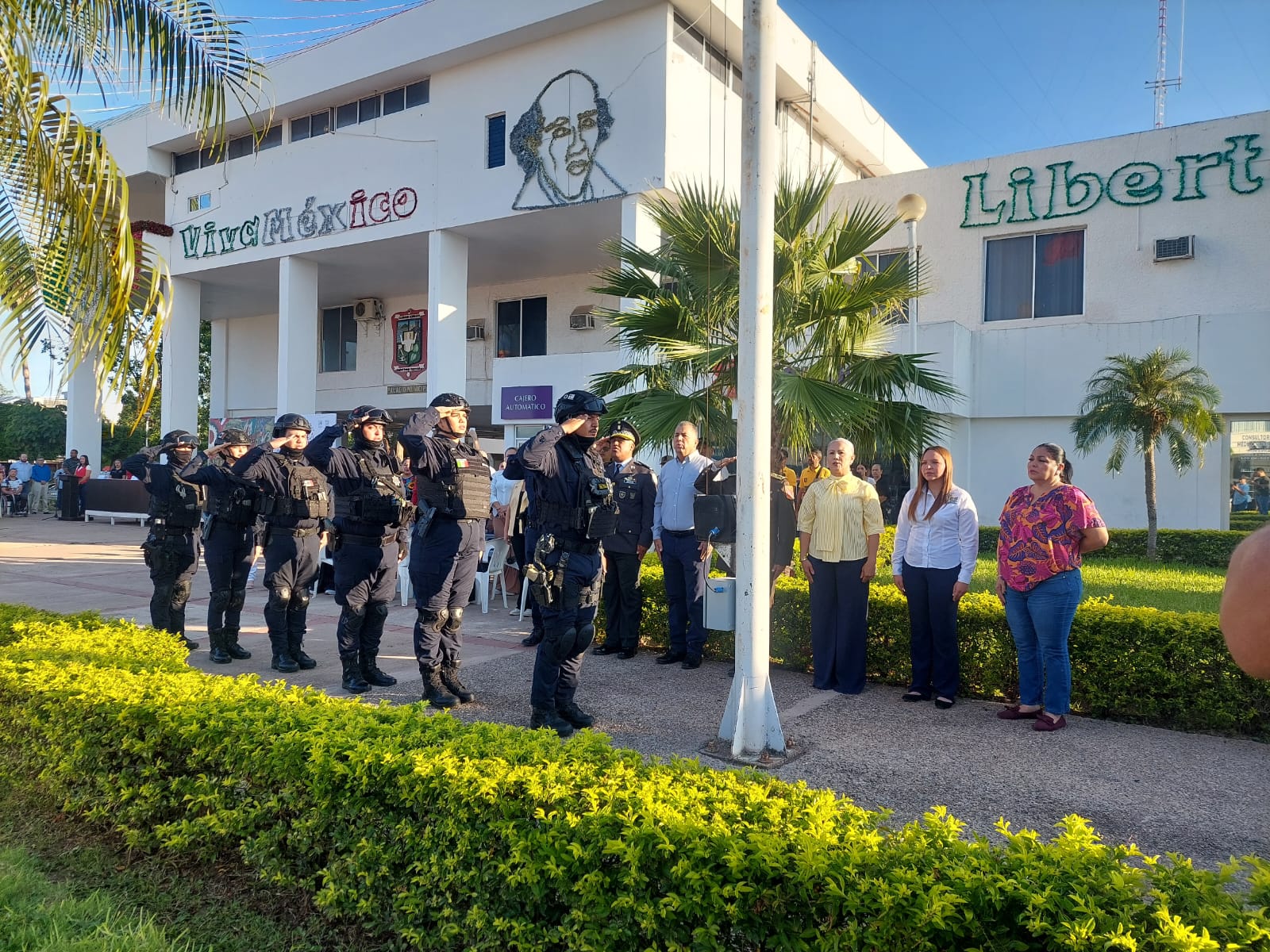 Evento conmemorativo por la Independencia de México en Salvador Alvarado