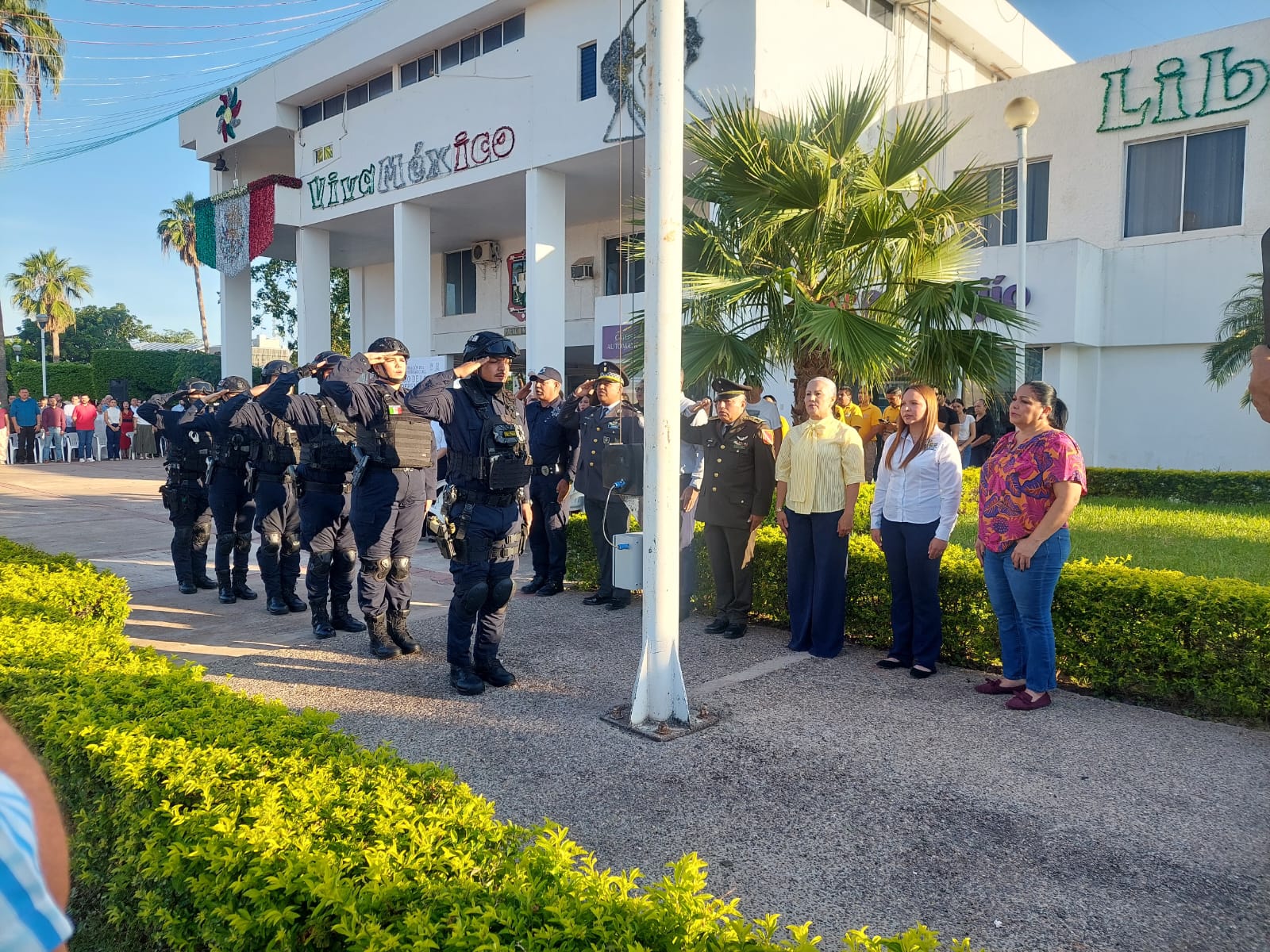 Evento conmemorativo por la Independencia de México en Salvador Alvarado
