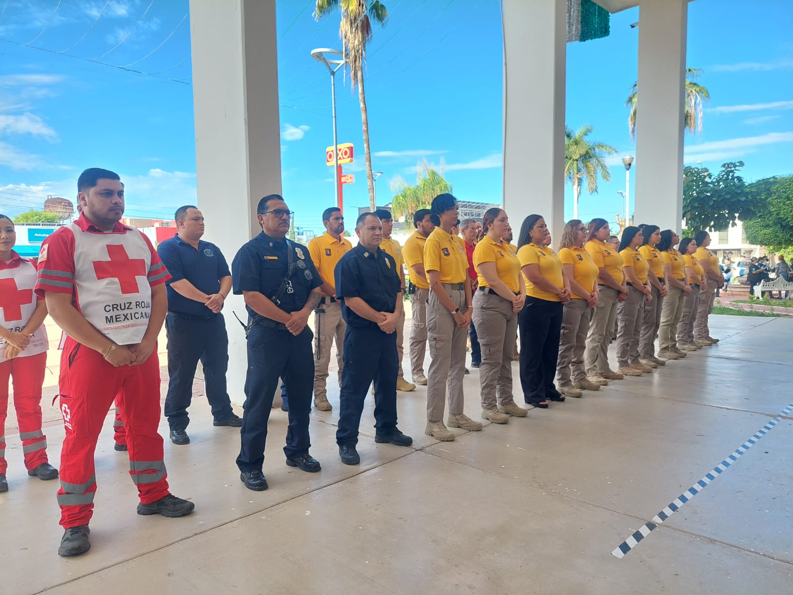 Evento Protección Civil en Salvador Alvarado