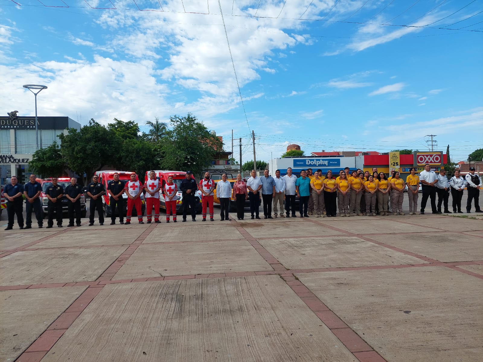Evento Protección Civil en Salvador Alvarado