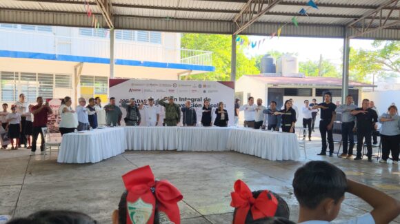 Realizan programa integral de intervención escolar “Ahome sin violencia”; suman a alumnos del sector básico