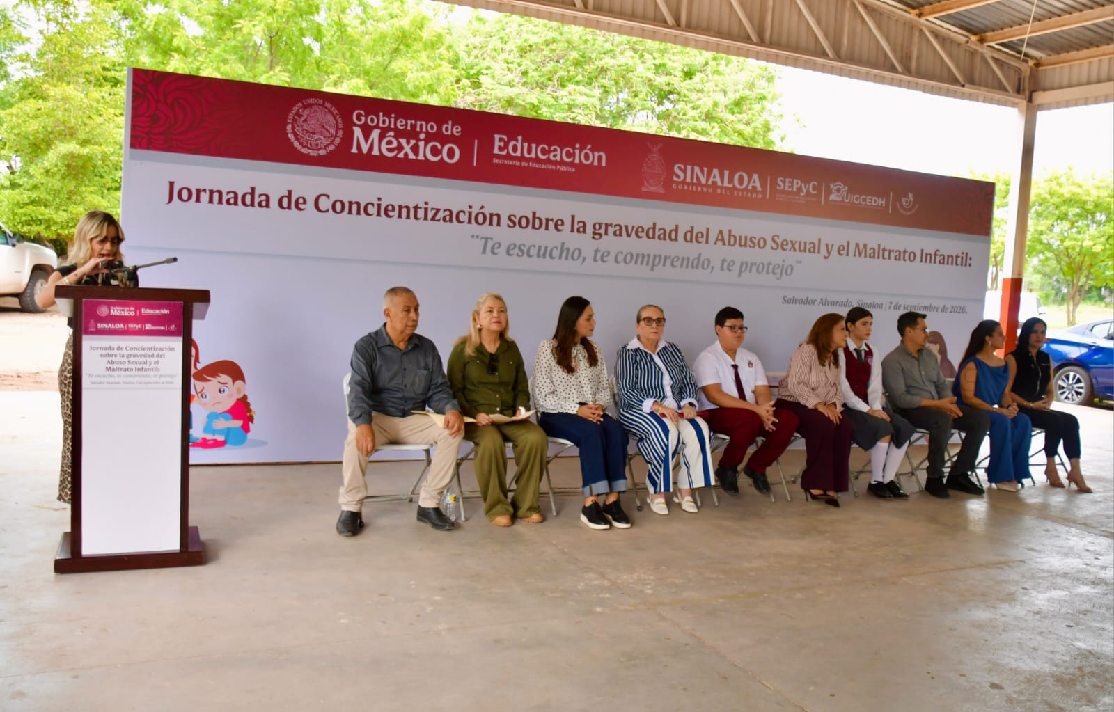 SEPyC inicia jornada de concientización contra el abuso y maltrato infantil en Salvador Alvarado