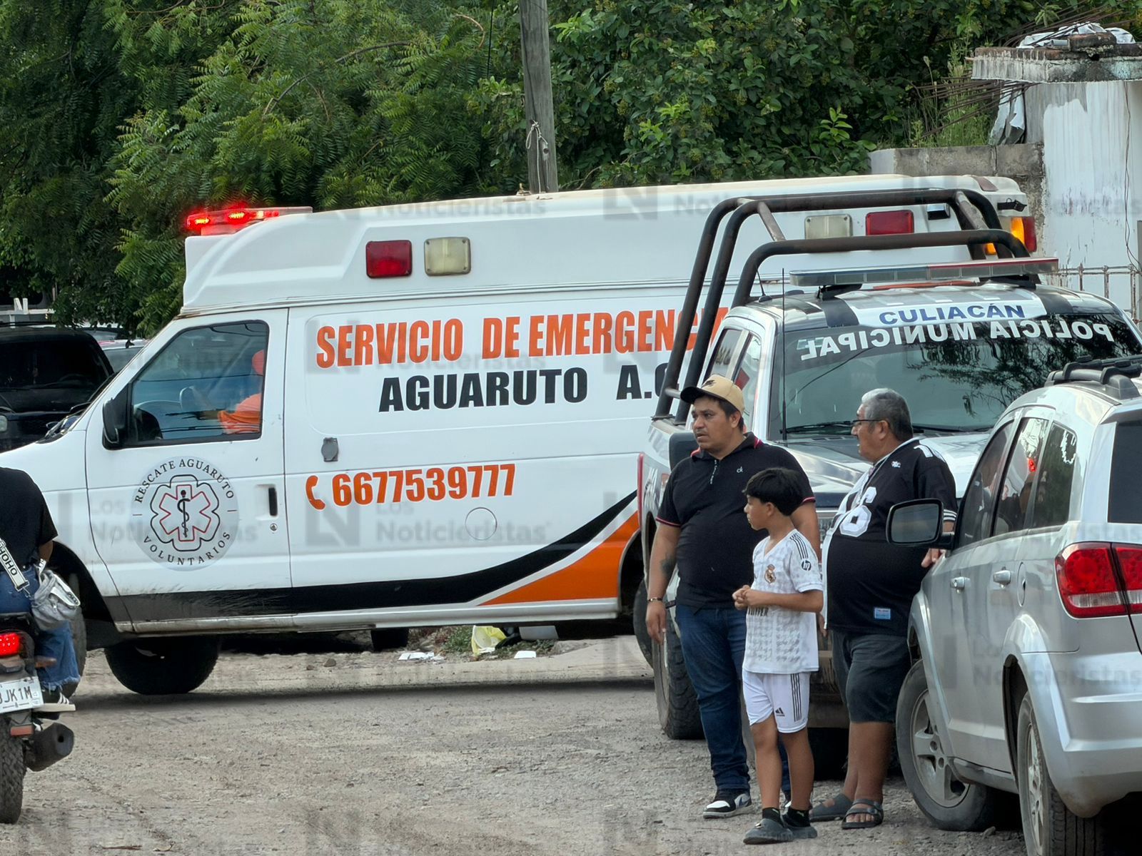 Explosión de cilindros de gas en la sindicatura de Aguaruto