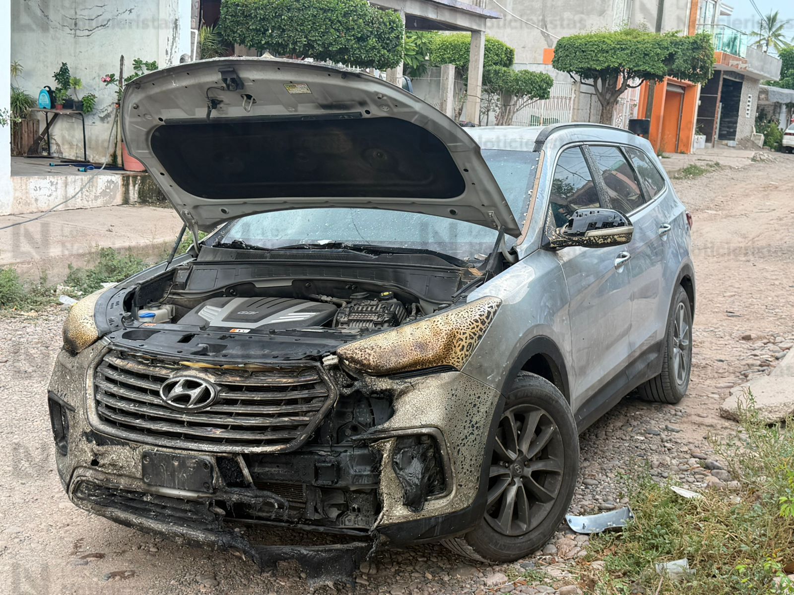 Explosión de cilindros de gas en la sindicatura de Aguaruto