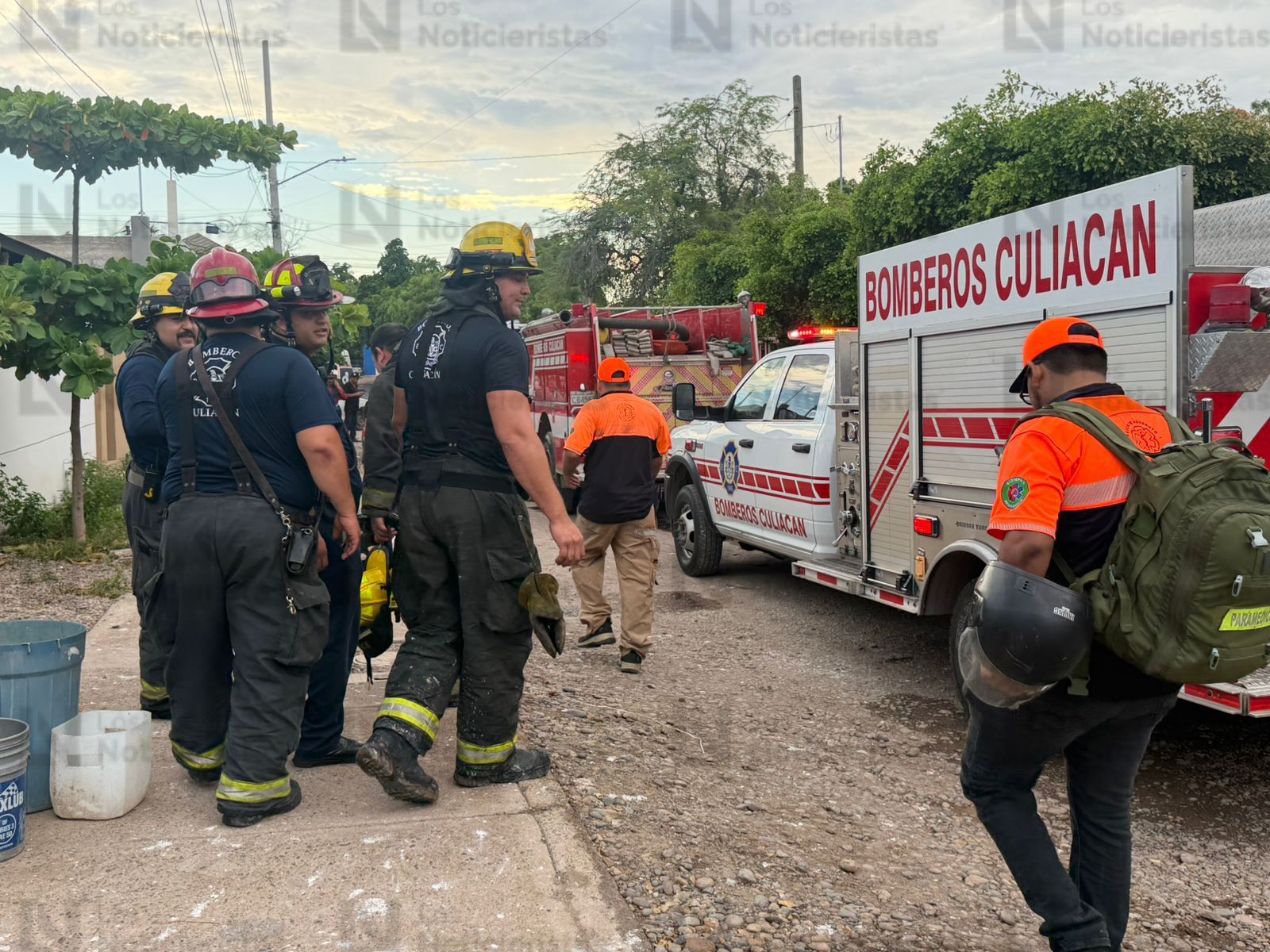 Explosión de cilindros de gas en la sindicatura de Aguaruto