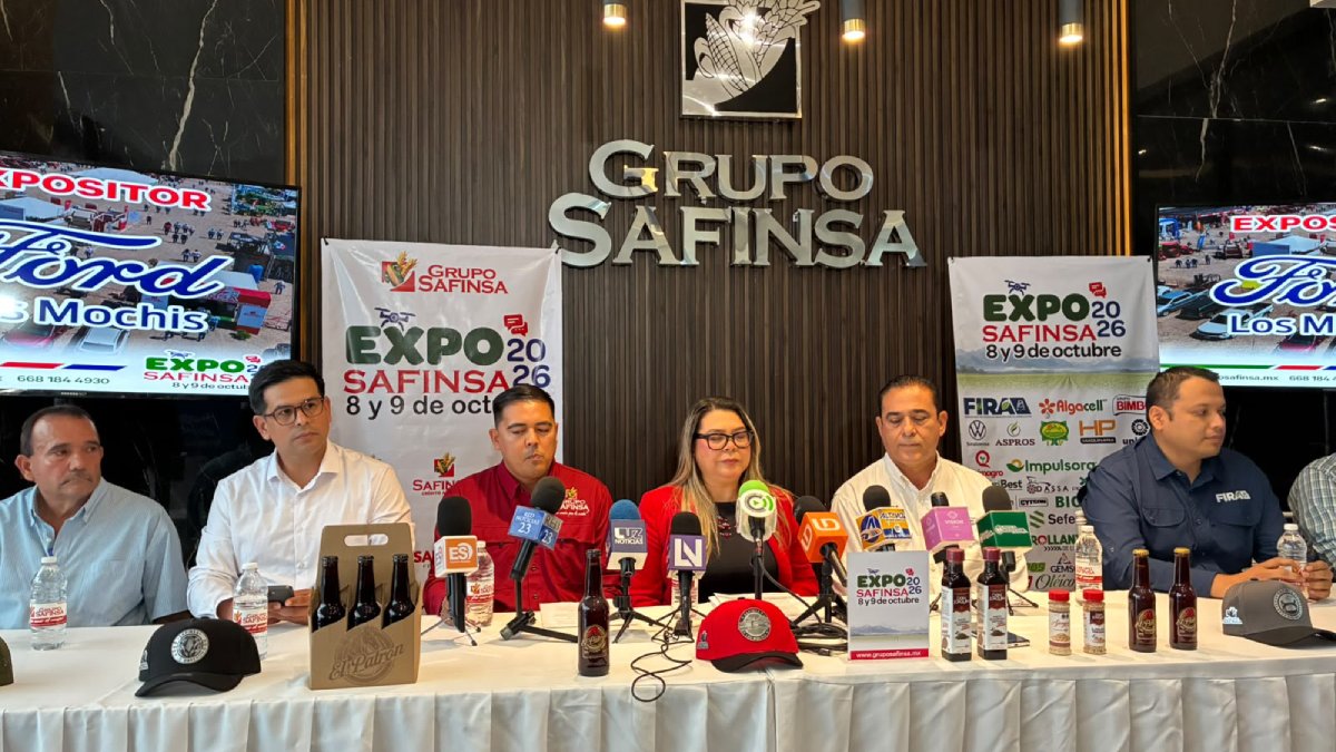 expo safinsa 2026 sera el 8 y 9 de octubre los mochis